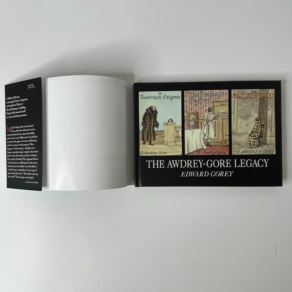 The Awdrey-Gore Legacy HC/DJ Book Edward Gorey 2010 Pomegranate Newer Edition
